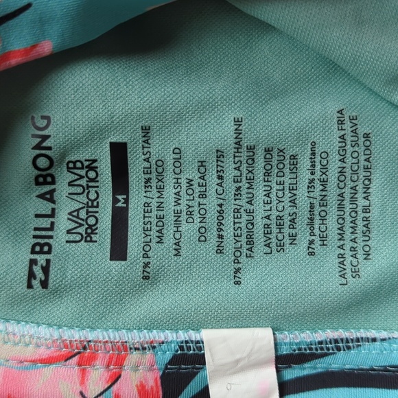 Billabong Girls Core Mock Neck Swimsuit - Picture 3 of 10